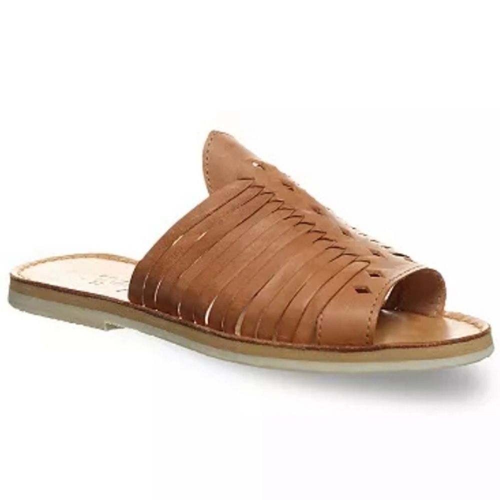 Bearpaw Leather Rosa Women's Leather Slide Sandals Shoes Size 11 - Picture 5 of 10